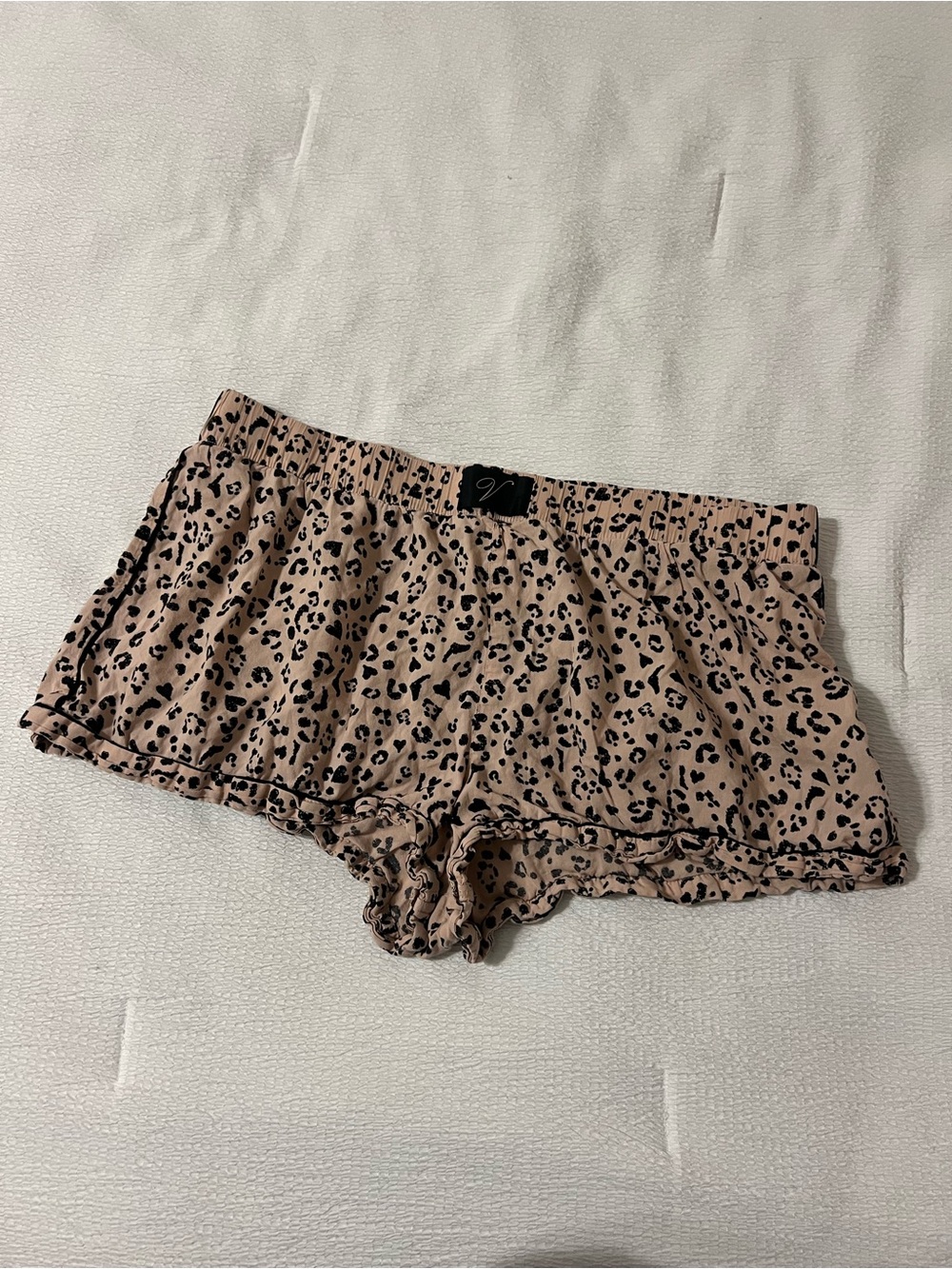 Victoria's Secret Pink Leopard-Print Sleep Shorts